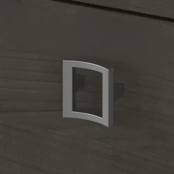 Bush Business Furniture Echo 2 Drawer Lateral File Cabinet, Charcoal Maple (KI60302-03)