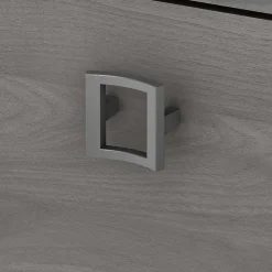 Bush Business Furniture Echo 3 Drawer Mobile File Cabinet, Modern Gray (KI60401-03)