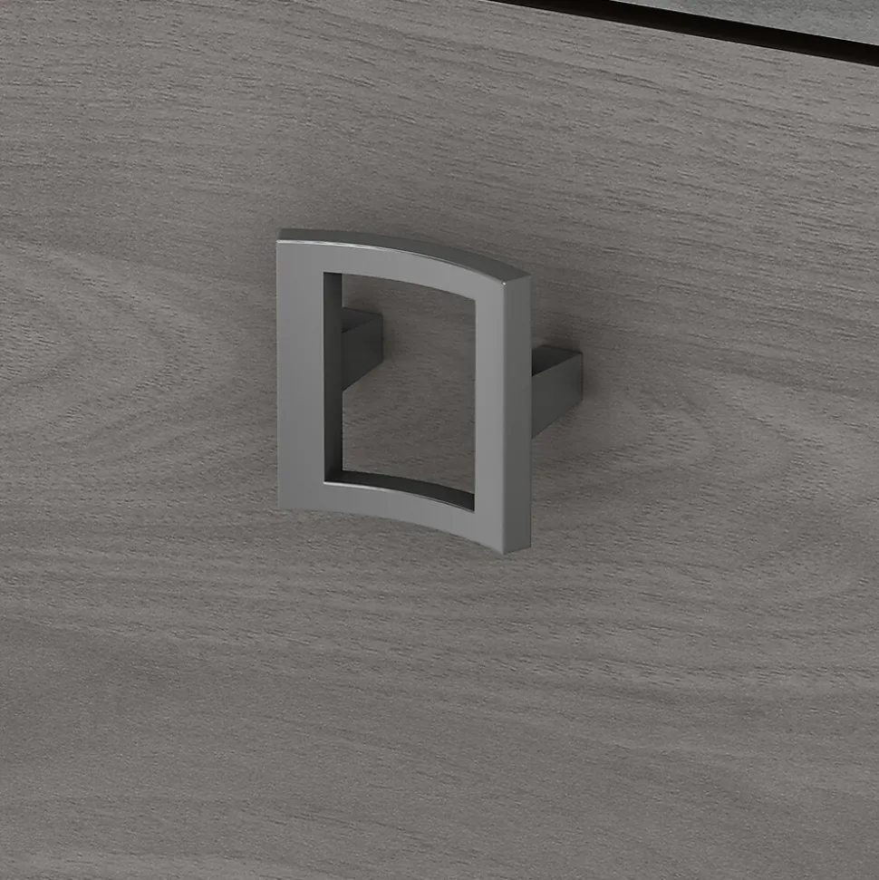 Bush Business Furniture Echo 3 Drawer Mobile File Cabinet, Modern Gray (KI60401-03)