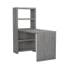 Bush Business Furniture Echo 56W Bookcase Desk, Modern Gray (KI60407-03)