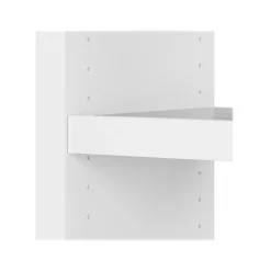 Bush Business Furniture Echo 56W Bookcase Desk, Pure White/Modern Gray (KI60507-03)