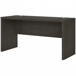 Bush Business Furniture Echo 60"W Credenza Desk, Charcoal Maple (KI60306-03)