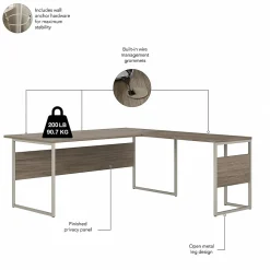 Bush Business Furniture Hybrid 72