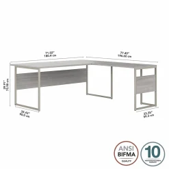 Bush Business Furniture Hybrid 72