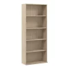 Bush Business Furniture Hustle Tall 5 Shelf Bookcase, Natural Elm (HUB230NE)