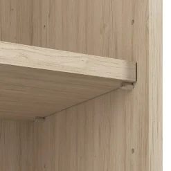 Bush Business Furniture Hustle Tall 5 Shelf Bookcase, Natural Elm (HUB230NE)