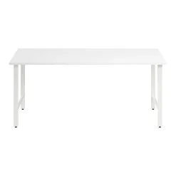 Bush Business Furniture Hustle 72"W Computer Desk with Metal Legs, White (HUD272WH)