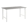 Bush Business Furniture Hustle 60"W Computer Desk with Metal Legs, Platinum Gray (HUD160PG)