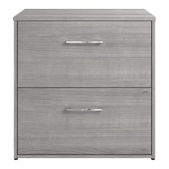 Bush Business Furniture Hustle 2 Drawer Lateral File Cabinet, Platinum Gray (HUF130PG)