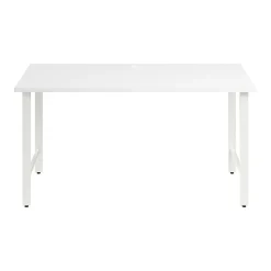 Bush Business Furniture Hustle 60"W Computer Desk with Metal Legs, White (HUD160WH)
