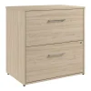 Bush Business Furniture Hustle 2 Drawer Lateral File Cabinet, Natural Elm (HUF130NE)