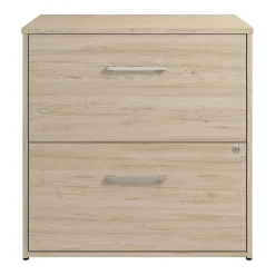 Bush Business Furniture Hustle 2 Drawer Lateral File Cabinet, Natural Elm (HUF130NE)