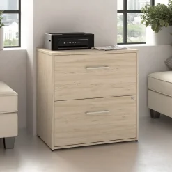 Bush Business Furniture Hustle 2 Drawer Lateral File Cabinet, Natural Elm (HUF130NE)