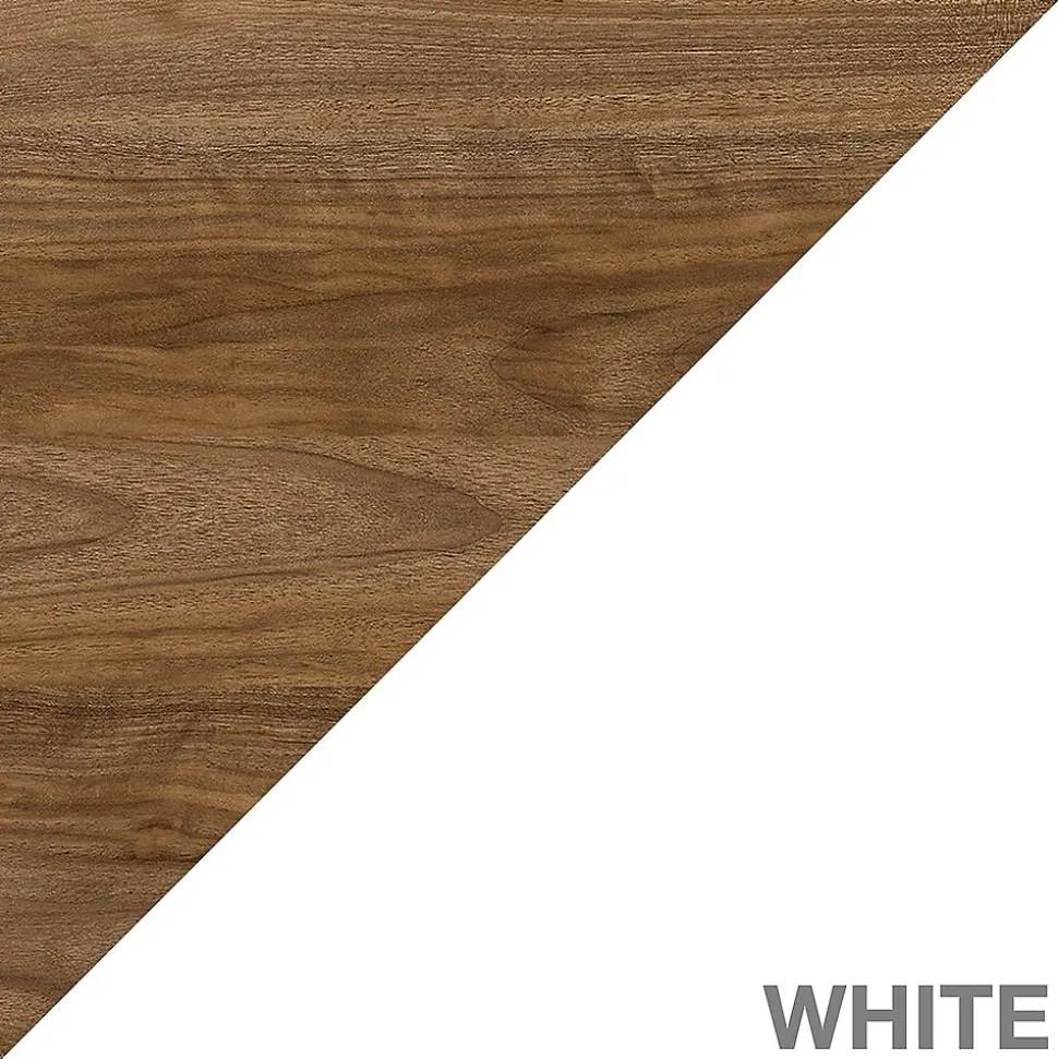 Bush Business Furniture Jamestown 2-Drawer Vertical File Cabinet, Letter/Legal, Fresh Walnut/White, 23.66" (JTF116FWWHSU)