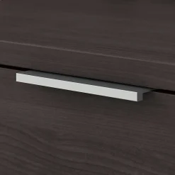 Bush Business Furniture Jamestown 2-Drawer Vertical File Cabinet, Locking, Letter/Legal, Storm Gray, 23.66