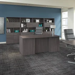 Bush Business Furniture Office 500 2-Drawer Lateral File Cabinet, Locking, Letter/Legal, Storm Gray, 35.67