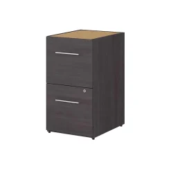 Bush Business Furniture Office 500 16W 2-Drawer Flat File Cabinet, Storm Gray (OFF216SGSU)