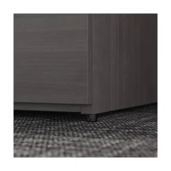 Bush Business Furniture Office 500 16W 2-Drawer Flat File Cabinet, Storm Gray (OFF216SGSU)