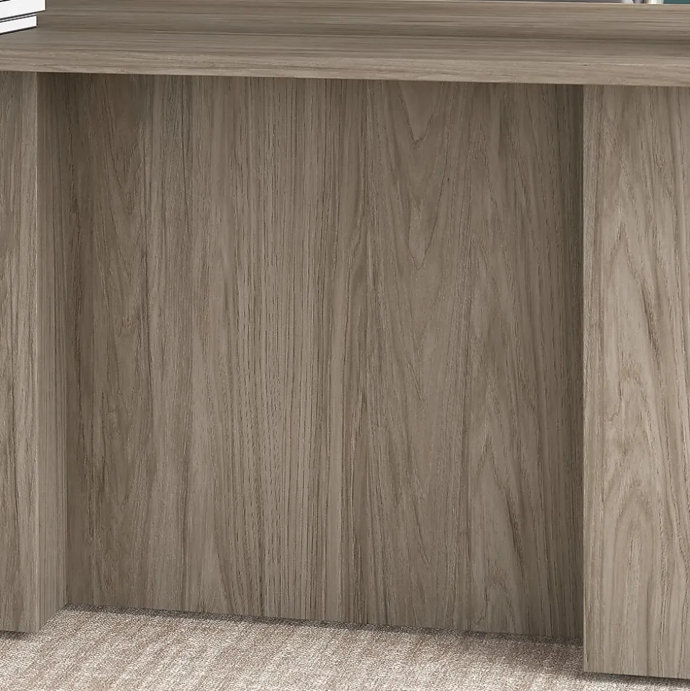 Bush Business Furniture Office 500 72"W Executive Desk, Modern Hickory (OFD172MHK)