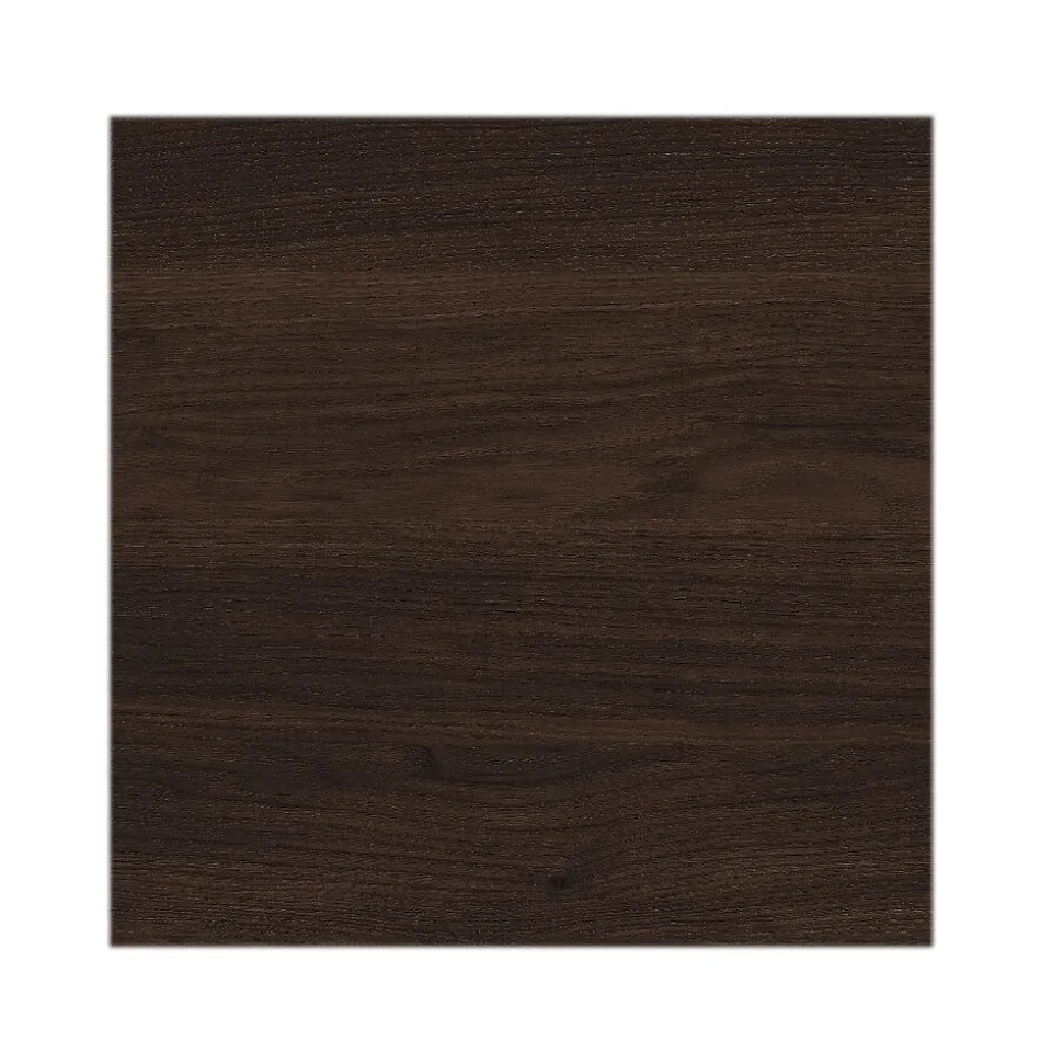 Bush Business Furniture Office 500 72"W Adjustable Desk with Storage and Bookcase, Black Walnut (OF5006BWSU)