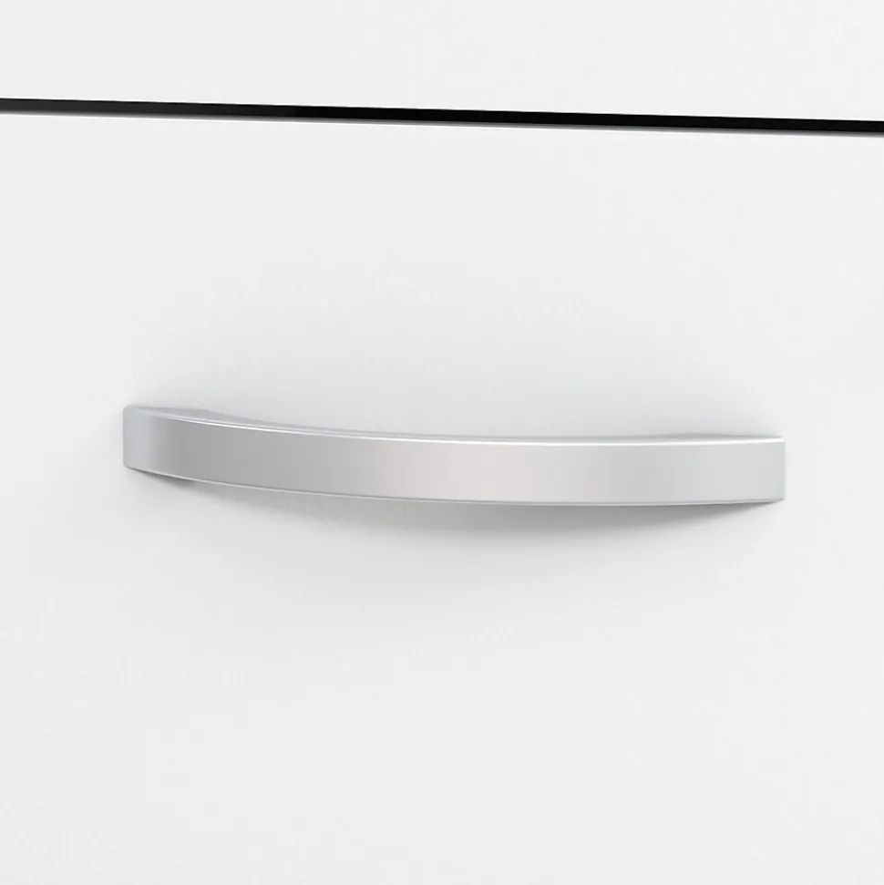 Bush Business Furniture Studio C 72"W U Shaped Desk with Mobile File Cabinet, White (STC004WH)