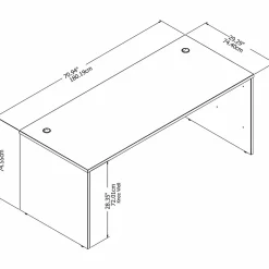 Bush Business Furniture Studio C 72
