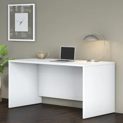 Bush Business Furniture Studio C 60"W Office Desk, White (SCD260WH)