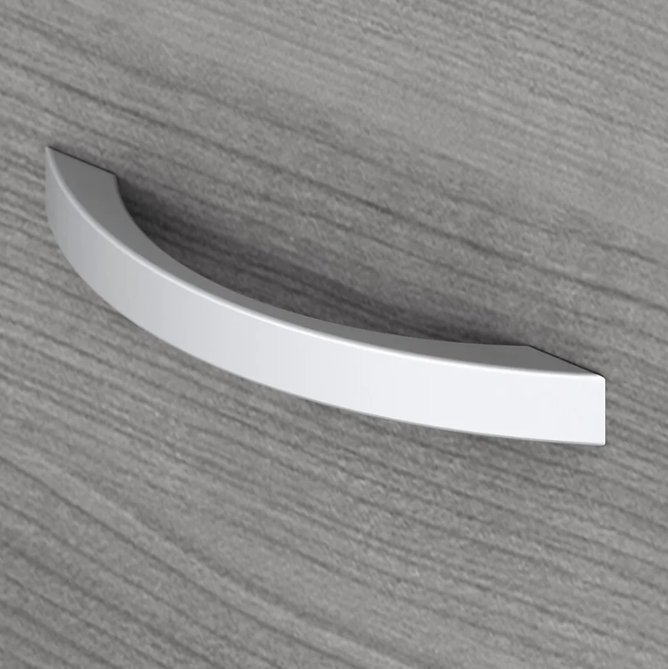 Bush Business Furniture Studio C 72"W Office Desk with Mobile File Cabinet, Platinum Gray (STC013PGSU)