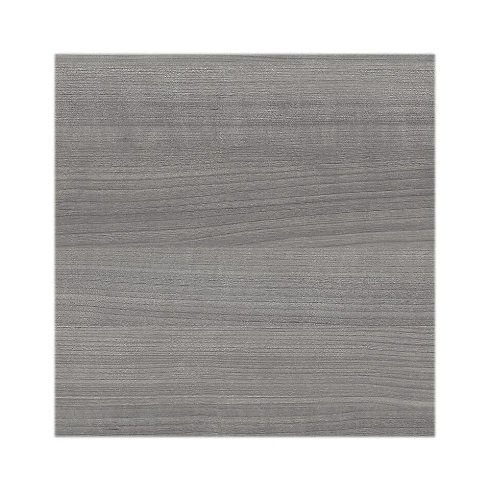 Bush Business Furniture Studio C 72"W Bow Front Desk with Mobile File Cabinets, Platinum Gray (STC012PGSU)