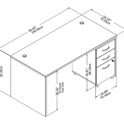 Bush Business Furniture Studio C 60