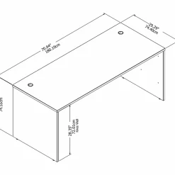 Bush Business Furniture Studio C 72