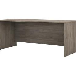 Bush Business Furniture Studio C 72"W Office Desk, Modern Hickory (SCD272MH)