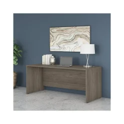 Bush Business Furniture Studio C 72"W Office Desk, Modern Hickory (SCD272MH)