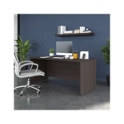 Bush Business Furniture Studio C 66"W Office Desk, Storm Gray (SCD166SG)