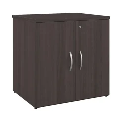 Bush Business Furniture Studio C 30" Storage Cabinet with 2 Shelves, Storm Gray (SCS130SG)
