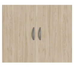 Bush Business Furniture Studio C Bookcase Door Kit, Natural Elm (SCB236NE)