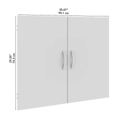 Bush Business Furniture Studio C Bookcase Door Kit, Natural Elm (SCB236NE)