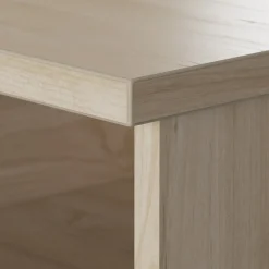 Bush Business Furniture Studio C Office Storage Cabinet with Drawers and Shelves, Natural Elm (SCF130NESU)