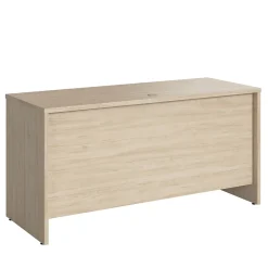 Bush Business Furniture Studio C 60"W Credenza Desk, Natural Elm (SCD360NE)