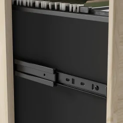 Bush Business Furniture Studio C 3 Drawer Mobile File Cabinet, Natural Elm (SCF216NESU)