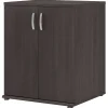 Bush Business Furniture Universal 34" Floor Storage Cabinet with 2 Shelves, Storm Gray (UNS128SG)