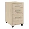 Bush Business Furniture Vista 3 Drawer File Cabinet, Natural Elm (VSF116NESU)