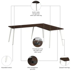 Bush Business Furniture Vista 72