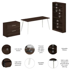 Bush Business Furniture Vista 72