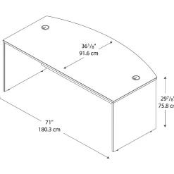 Bush Business Furniture Westfield 72