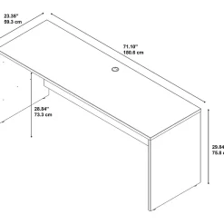 Bush Business Furniture Westfield 72