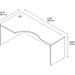 Bush Business Furniture Westfield 72