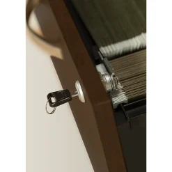 Bush Business Furniture Westfield 3-Drawer Mobile Vertical File Cabinet, Letter/Legal Size, Lockable, Mocha Cherry (WC12953)