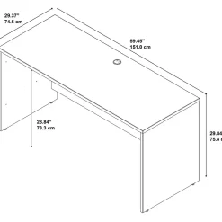 Bush Business Furniture Westfield 60