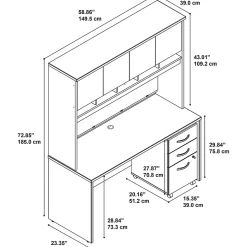 Bush Business Furniture Westfield 60